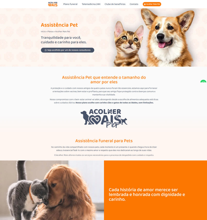 site acolger mais pronto