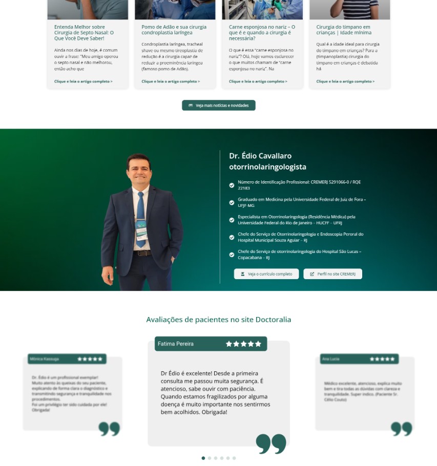 site dr edio criado